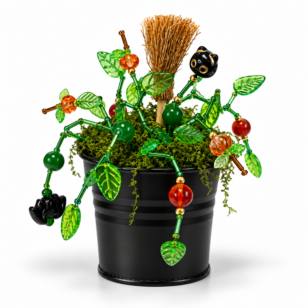 Maak thuis je eigen kralenplant - Heksengroen